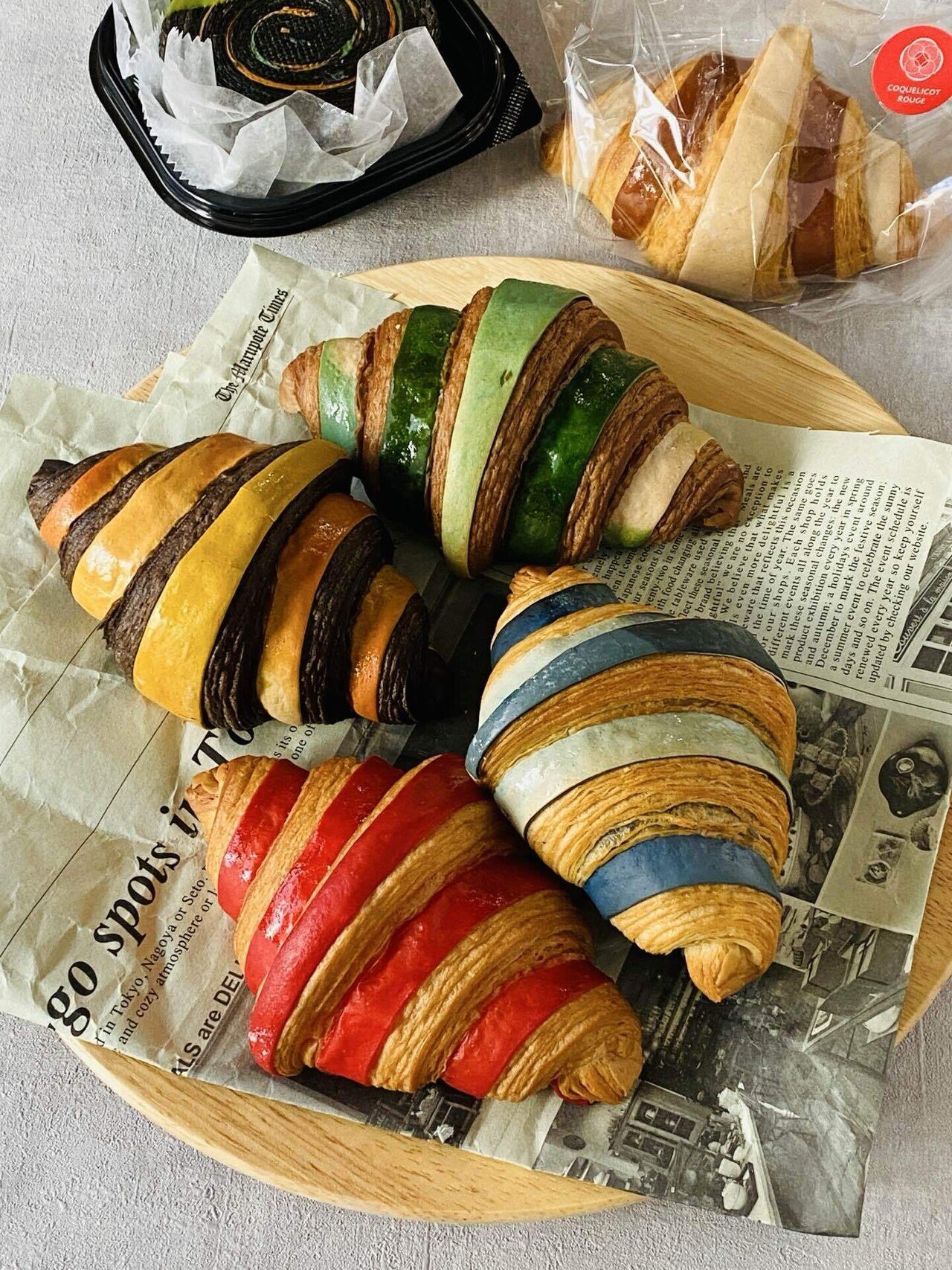 虹色クロワッサンさん専用 インスタ映え間違いなしの「虹色のクロワッサン」が愛知にあった(全文