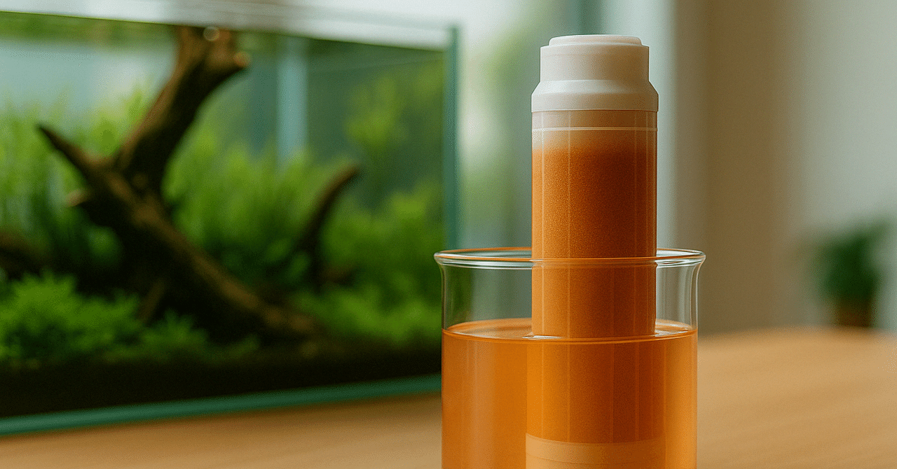 やさしく解説】カチオンフィルターの再生方法｜アクアリウム用