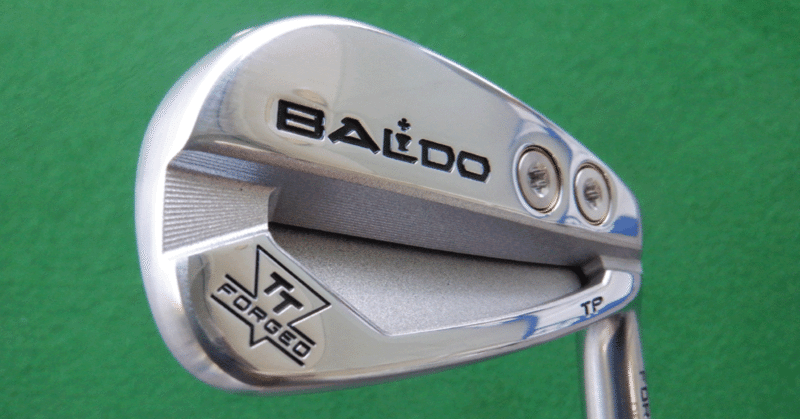 試打レビュー】BALDO TT FORGED TOUR POCKET IRON TP SATIN ― 中空