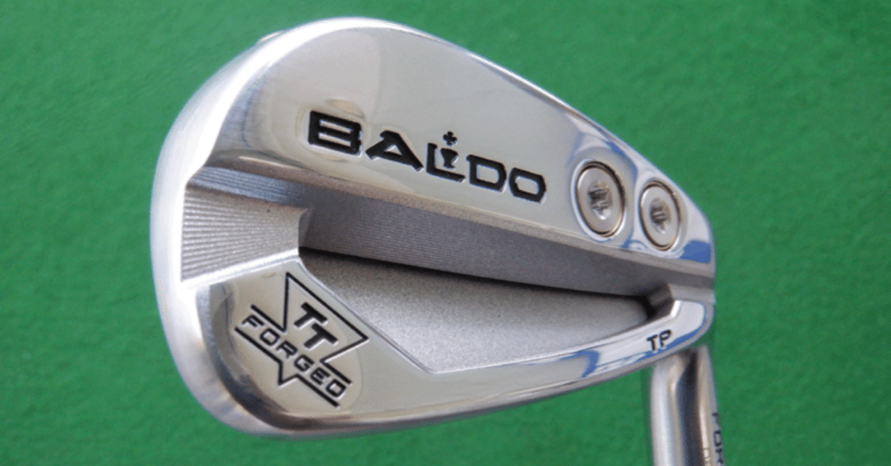 試打レビュー】BALDO TT FORGED TOUR POCKET IRON TP SATIN ― 中空