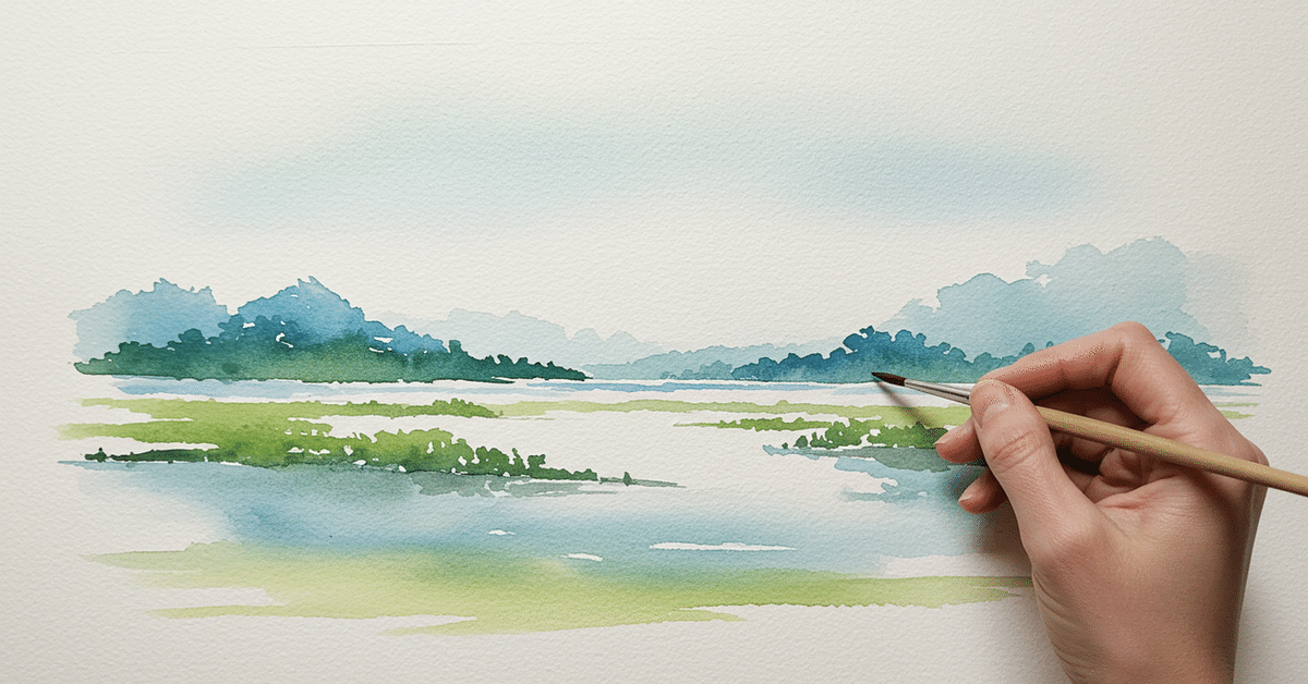 ☆AIアート☆　花と少女の水彩タッチ絵画　額付き ☆AIアート☆ 花と少女の水彩タッチ絵画 額付き