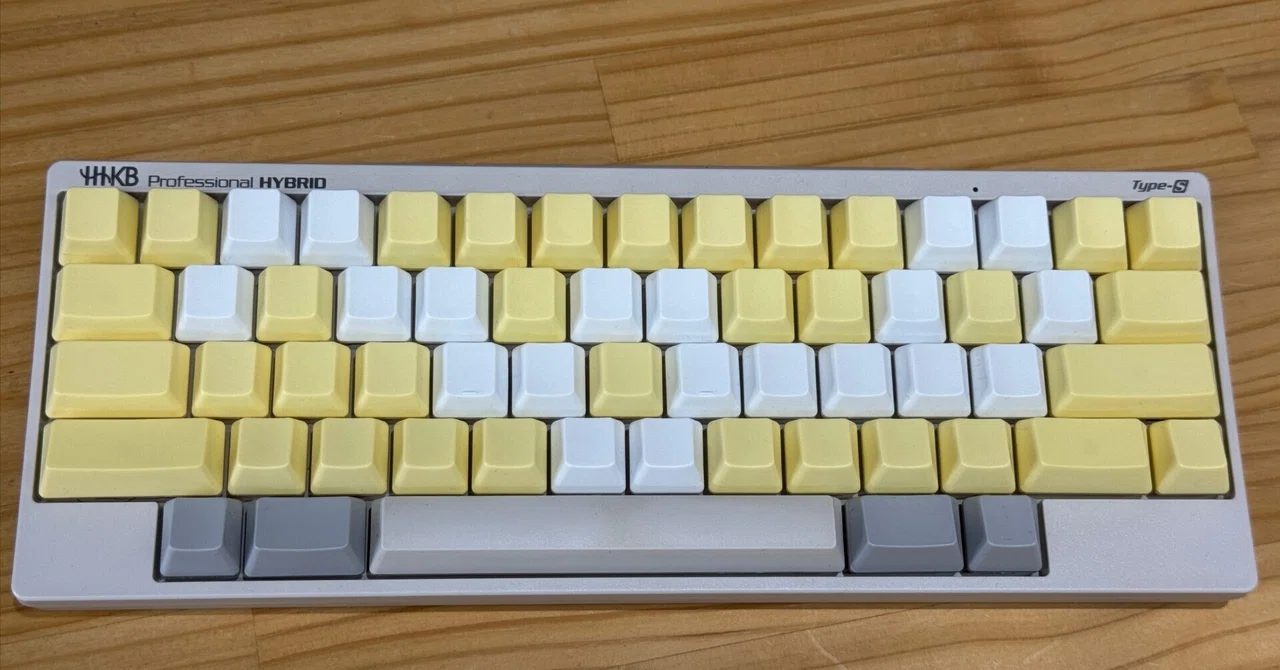 今日からUS配列！！ HHKB ProfessionalHYBRID Type-S｜ちよっぺ ほびー