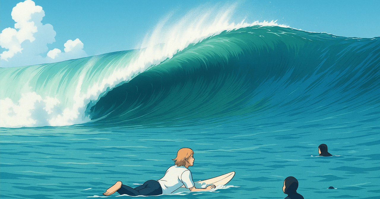 リエントリーセクションは思ったよりも掘れている｜たく/サーフィン