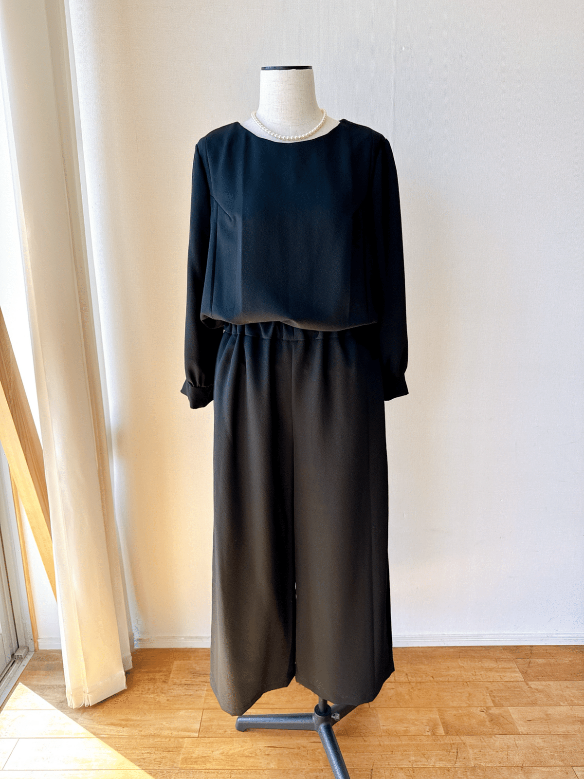 着物の喪服 リメイク実例_セットアップ_バッグ3種類｜着物
