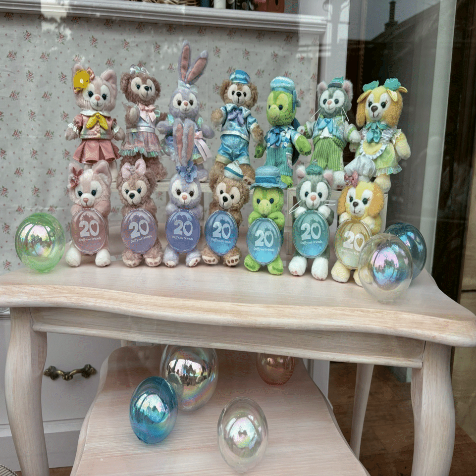 ダッフィー&フレンズ20周年：カラフルハピネス｜べあ🐻‍❄️