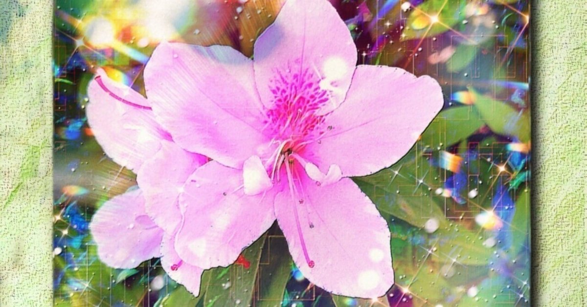a-1893 癒しの花園 Garden of the light キャンバスアート - F6 a-1893 癒しの花園 Garden of the light キャンバスアート - F6