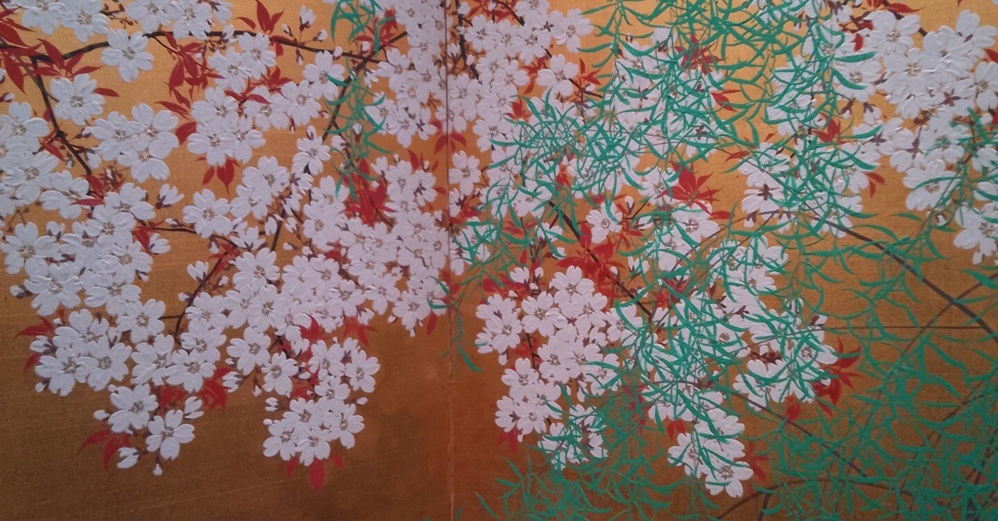 ライトアップ木島櫻谷Ⅱ―おうこくの線をさがしに 併設四季連作屏風