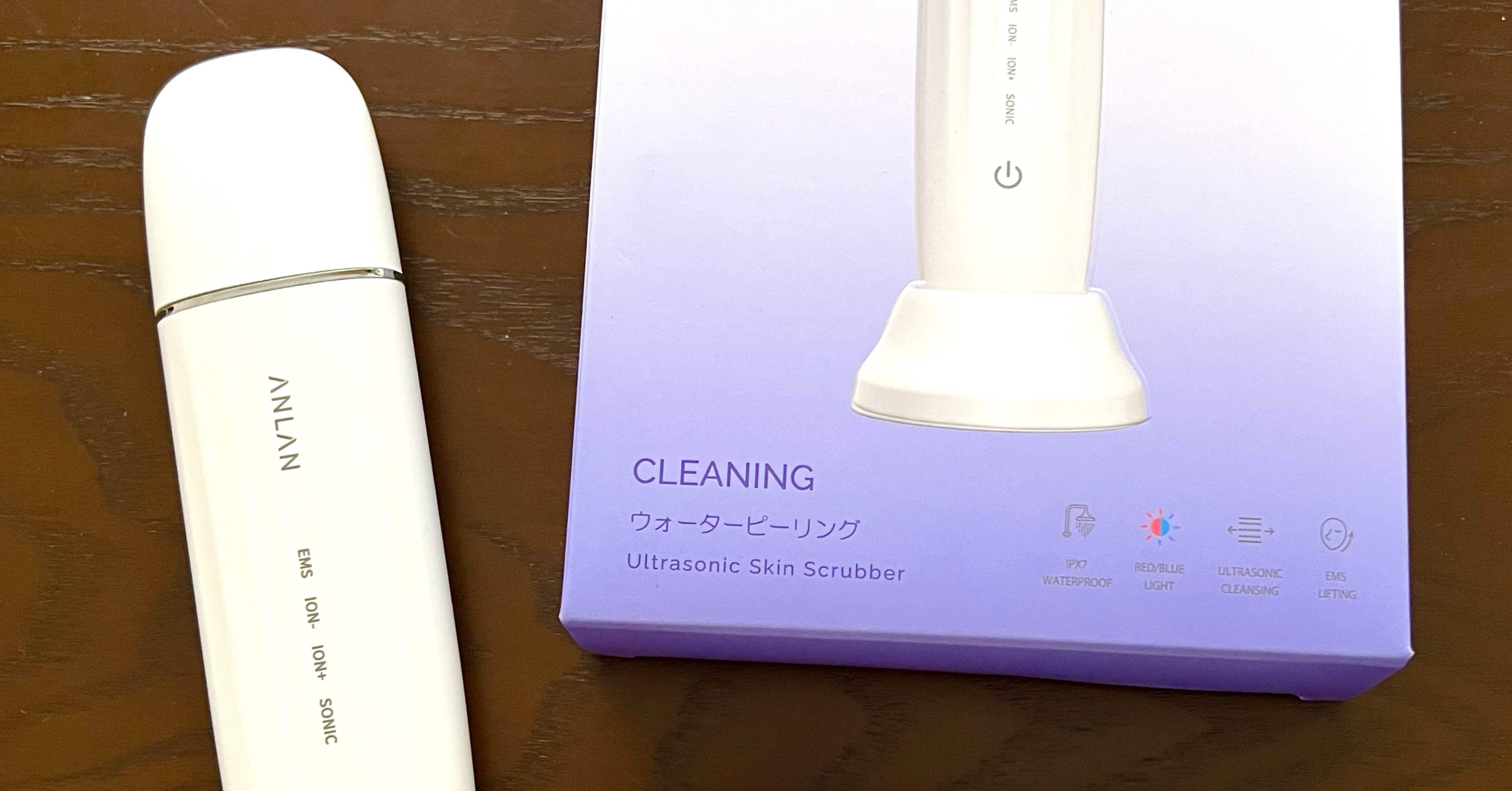 激安だったので生まれてはじめて美顔器というものを買ってみた