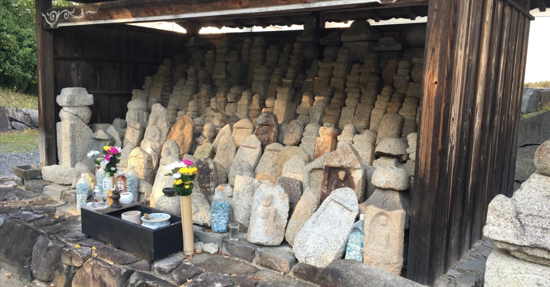 三洲石庭伽藍四石セット Kyoto Komafuda 117: Stone Objects of Shoryuji Castle｜星野雅彦