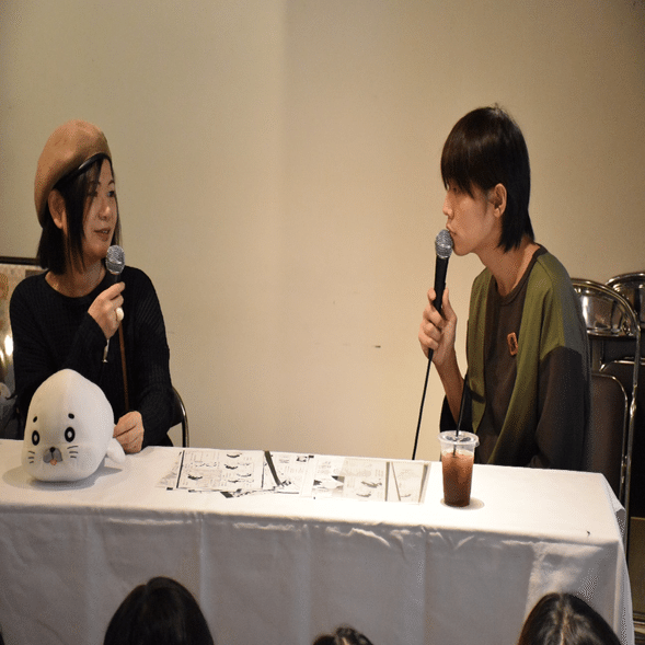 森下裕美x吉田尚記さんとの対談inマチ アソビ その2 森下裕美公式note ゴマちゃんホンポ Note