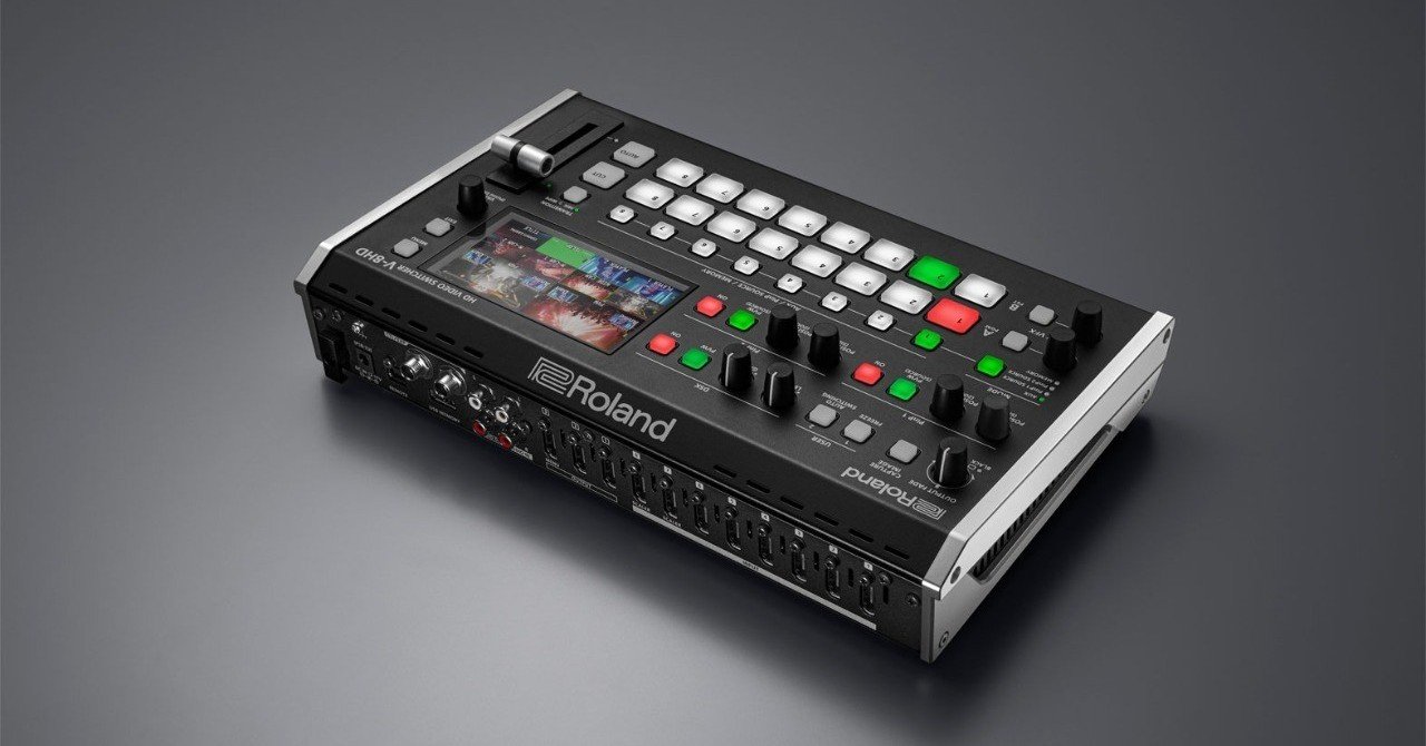 Roland V-8HD HDビデオスイッチャー Roland HDビデオスイッチャー『V-8HD』発売 HDMI 8入力/HDMI 3