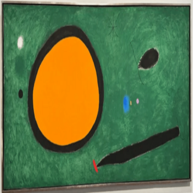 ジョアン・ミロ展 Joan Miro ＠東京 カラフルな作品が多く、ミロの世界