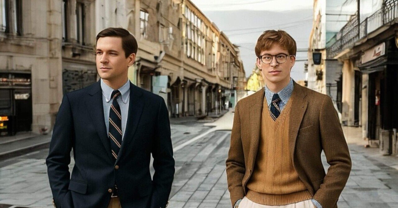 冬のプレッピーミックススタイル, image size:1280x670