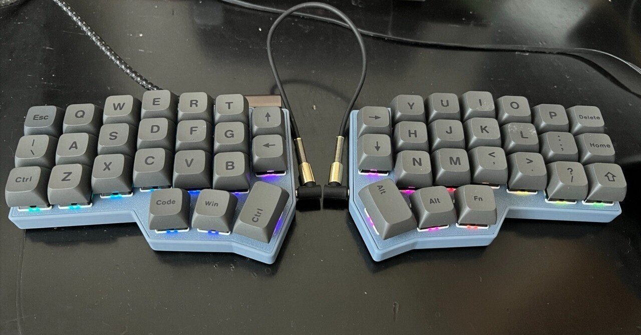 自作キーボード（Corne V4 Cherry）｜らんさぶ