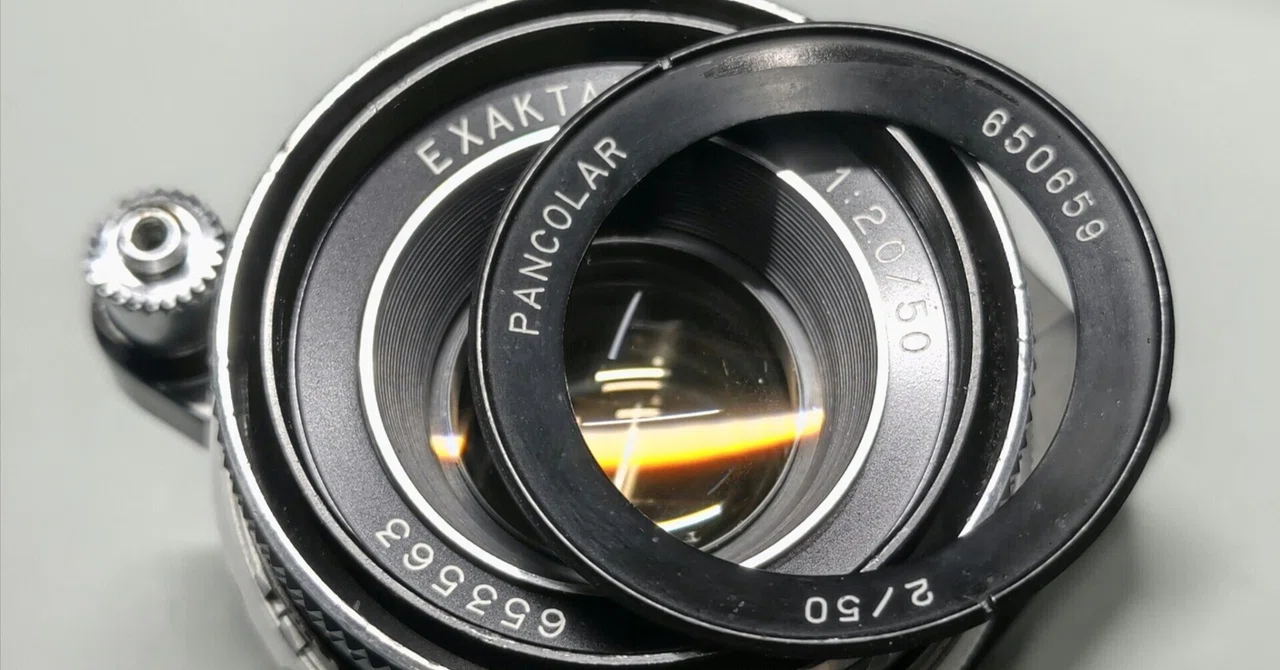 ★激レア★イトレックス PAN-FOCUS LENS 50mm Exakta EXAKTA 50mm F2 in a PANCOLAR disguise｜もとぴー
