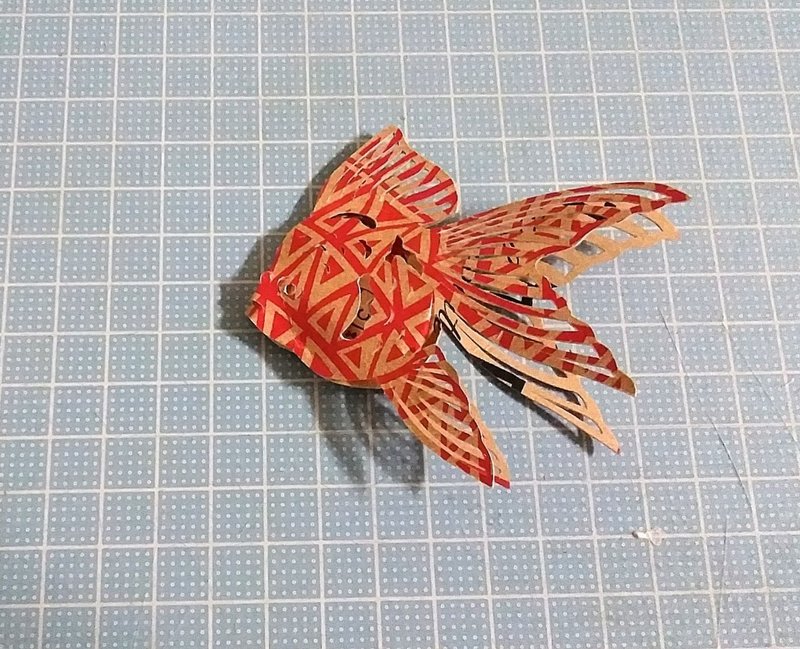 お菓子な金魚 型紙 作り方 第１回 琉金 リュウキン カミヤ Note