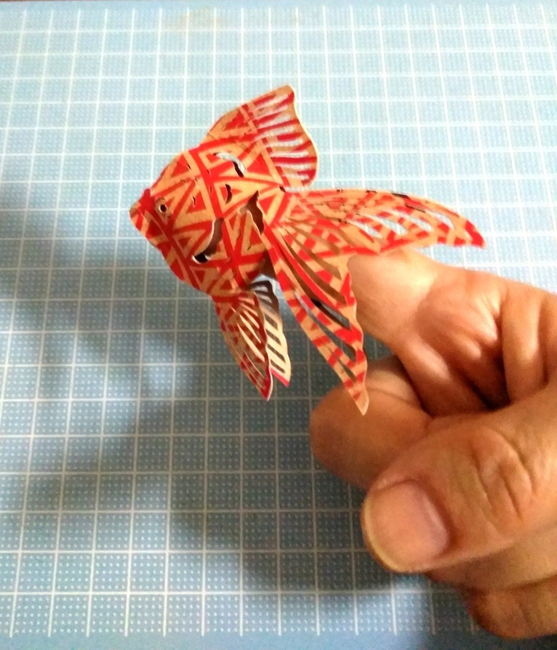お菓子な金魚 型紙 作り方 第１回 琉金 リュウキン カミヤ Note