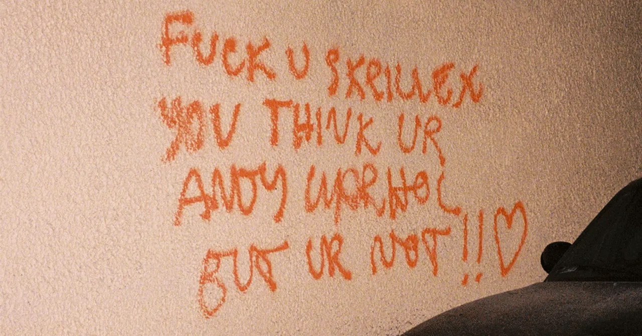 Skrillex「F*ck U Skrillex You Think Ur Andy Warhol But Ur Not 