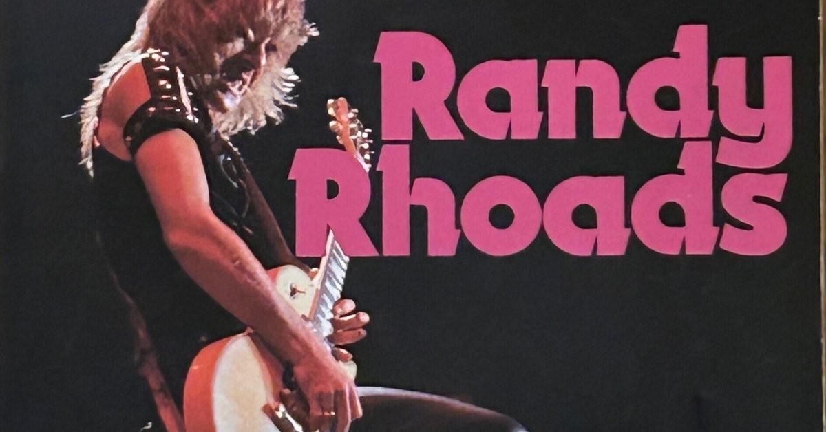 ランディ・ローズ（Randy Rhoads）世界限定500冊限定写真集