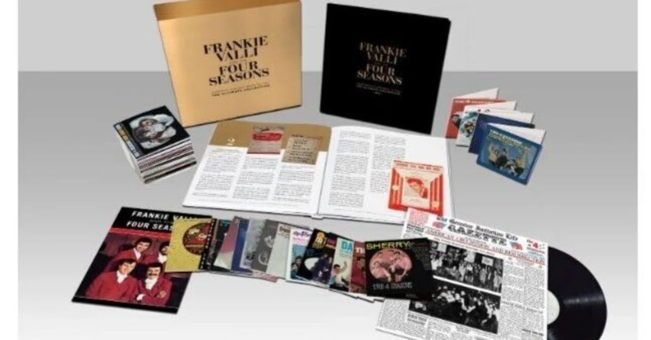 フランキー・ヴァリ＆ザ・フォー・シーズンズ、CD44枚組＋LP1枚を収録