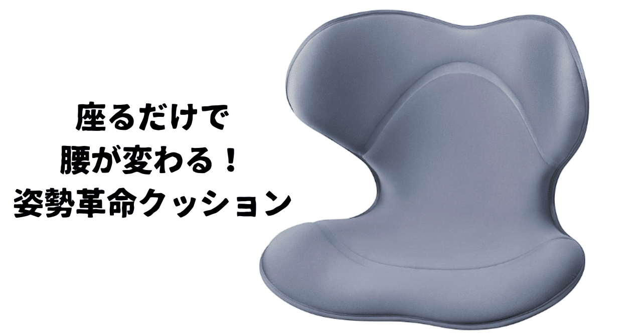 製品レビュー】デスクワークで腰が辛い人必見！『MTGスタイル