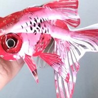 お菓子な金魚 型紙 作り方 第１回 琉金 リュウキン カミヤ Note