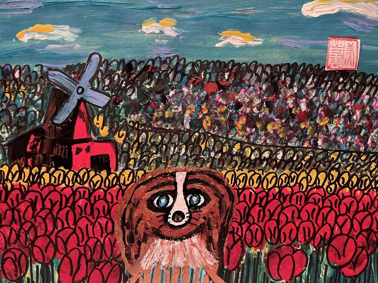 沖縄のピカソ小波津有希」幸運を呼ぶダウン症画家です。㊗️🌈母智恵美