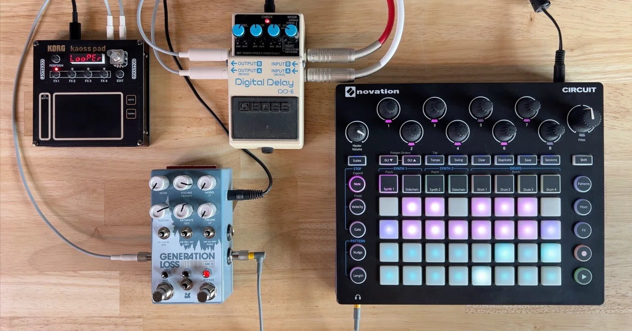 DTM・DAW Novation Circuit Novation CircuitとDAWでIDM・エレクトロニカを作る｜atnr