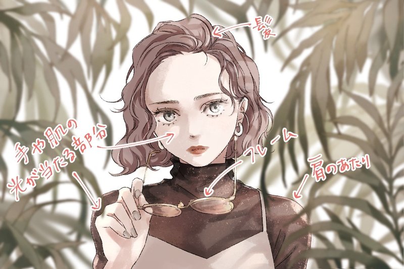 このイラストのチュートリアルをしっかり丁寧に作りました クリスタ Procreateユーザー向け Yukko Note