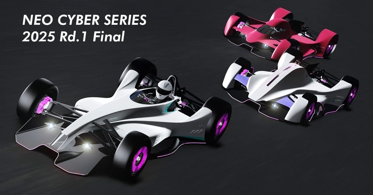 アセットコルサ】NEO CYBER SERIES 2025 Rd.1決勝レース｜岡田衛