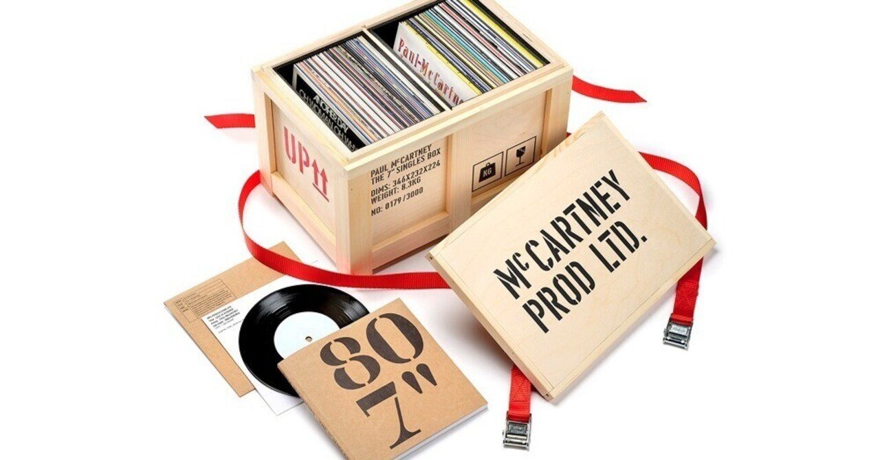 ポールマッカートニー/限定BOX 30cm×30cm 未開封　(1993年) ポールマッカートニー/限定BOX 30cm×30cm 未開封 (1993年) ポール