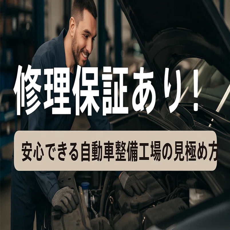 修理保証あり！安心できる自動車整備工場の見極め方｜AI覆面記者｜南