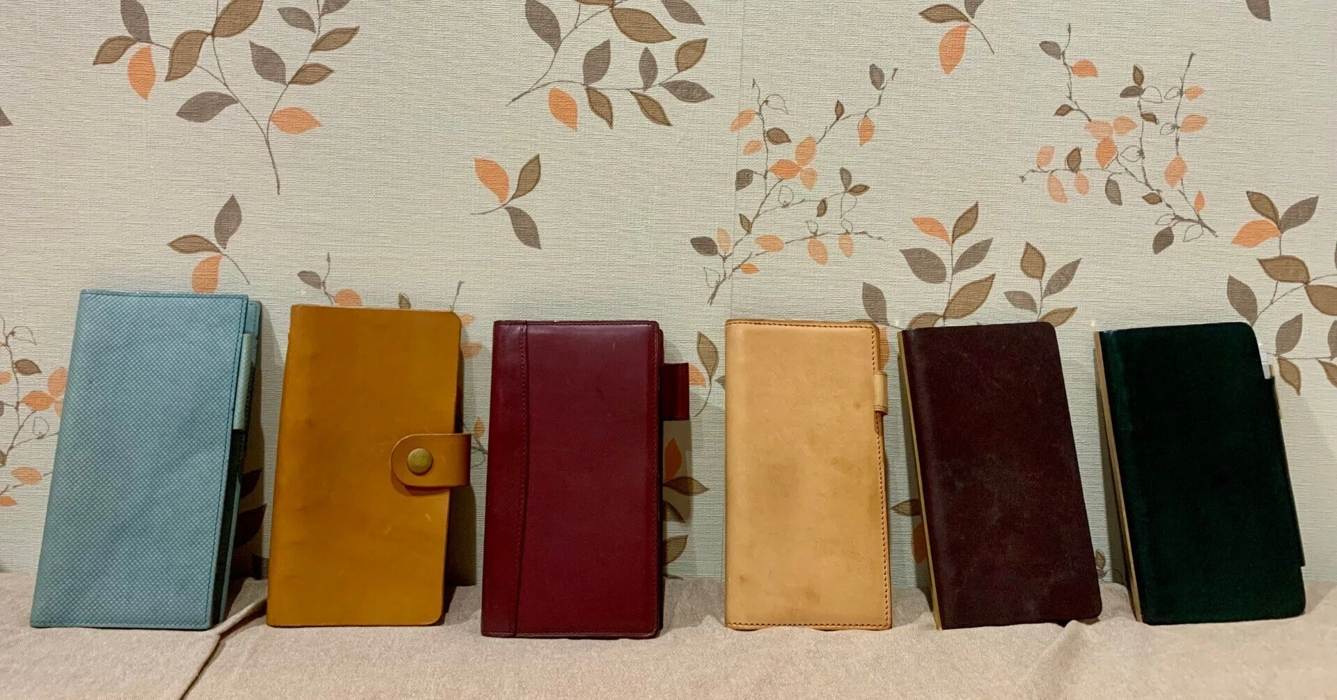 ナローサイズのシステム手帳、出会いのきっかけと私の6冊コレクション