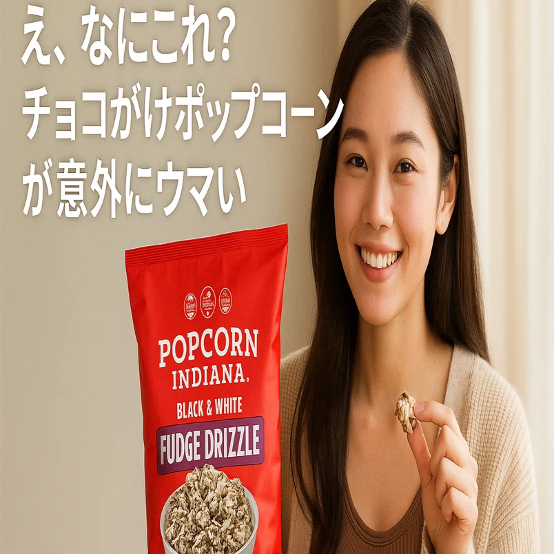 嫁のひと声で買った「チョコがけポップコーン」が、まさかの大当たり