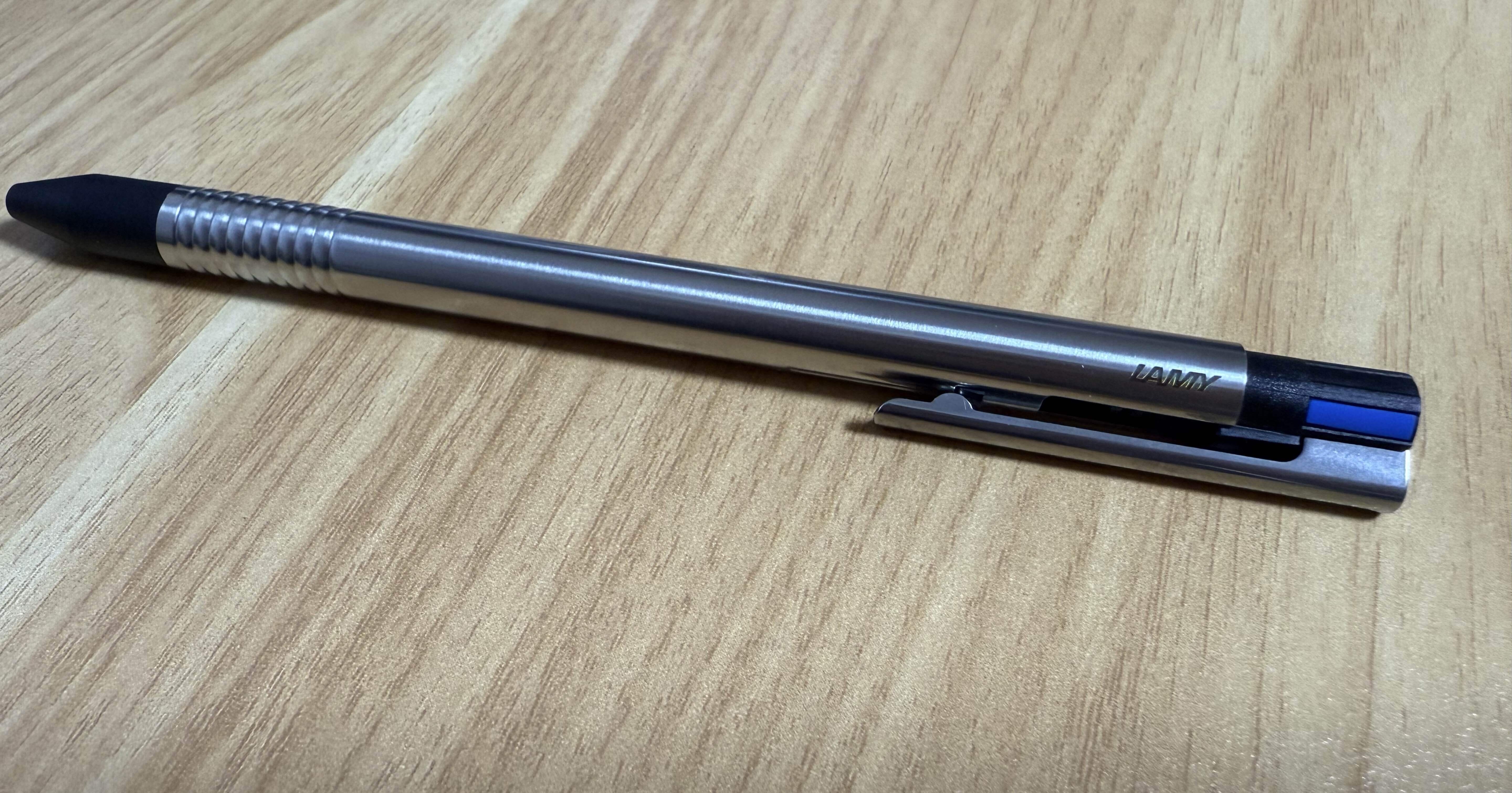 LAMY logo 3-colour マルチシステムペン blackを買った｜えぞぎんぎつね