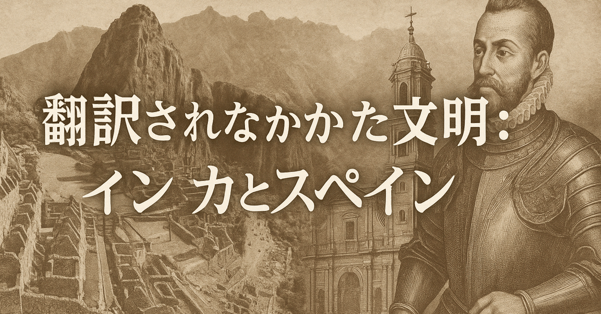 翻訳されなかった文明：インカとスペイン｜kasatate