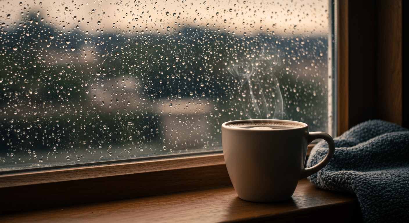 雨の日こそコーヒーが美味しい！究極の楽しみ方7選と淹れ方｜音のしずく