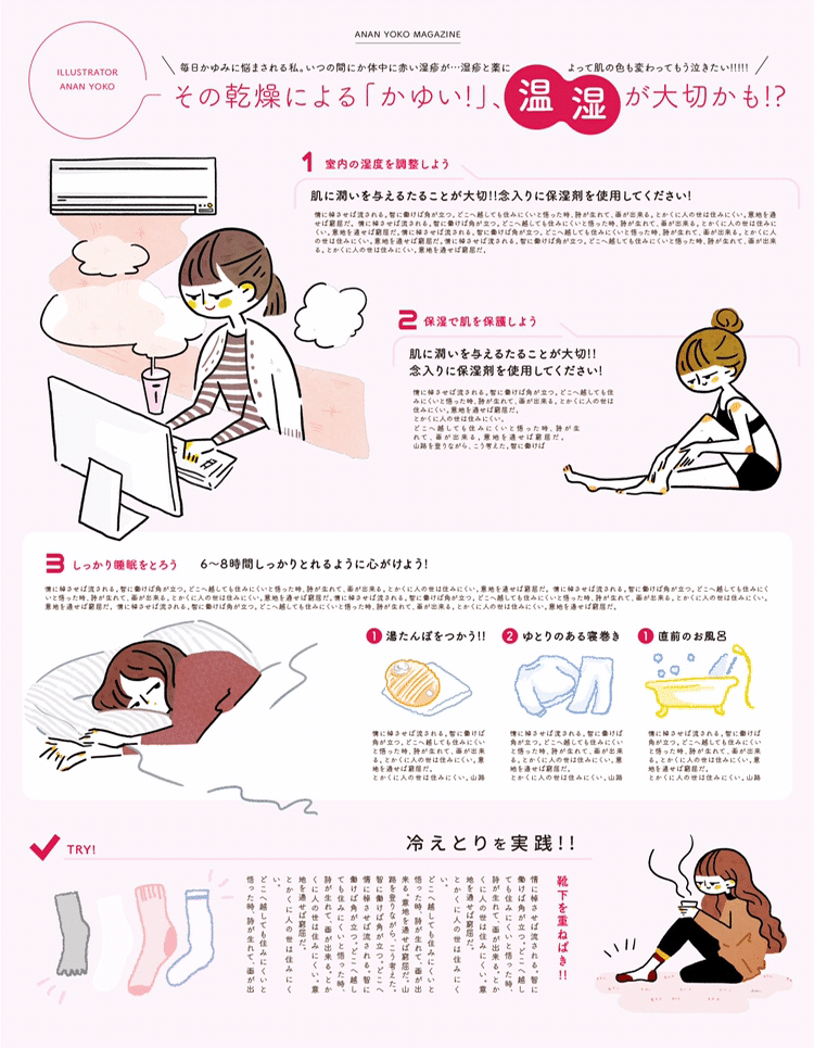 雑誌風モックアップ あなんよーこ イラストレーター Note