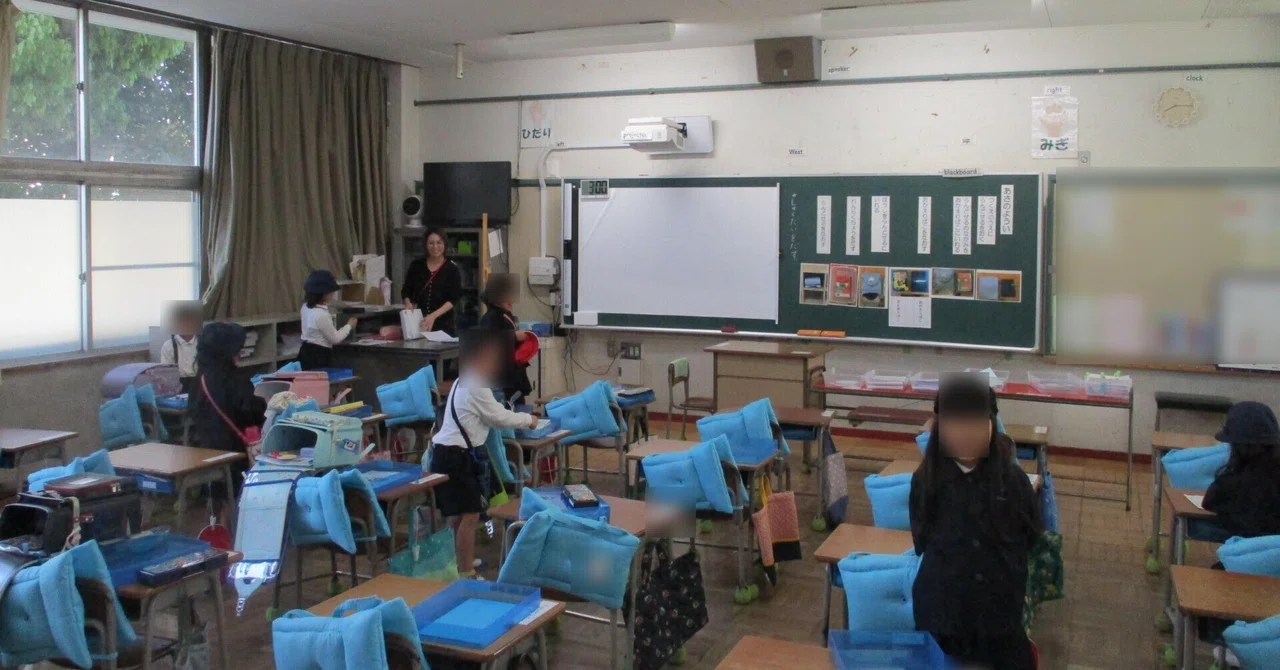 1年生の朝の様子｜浜小学校