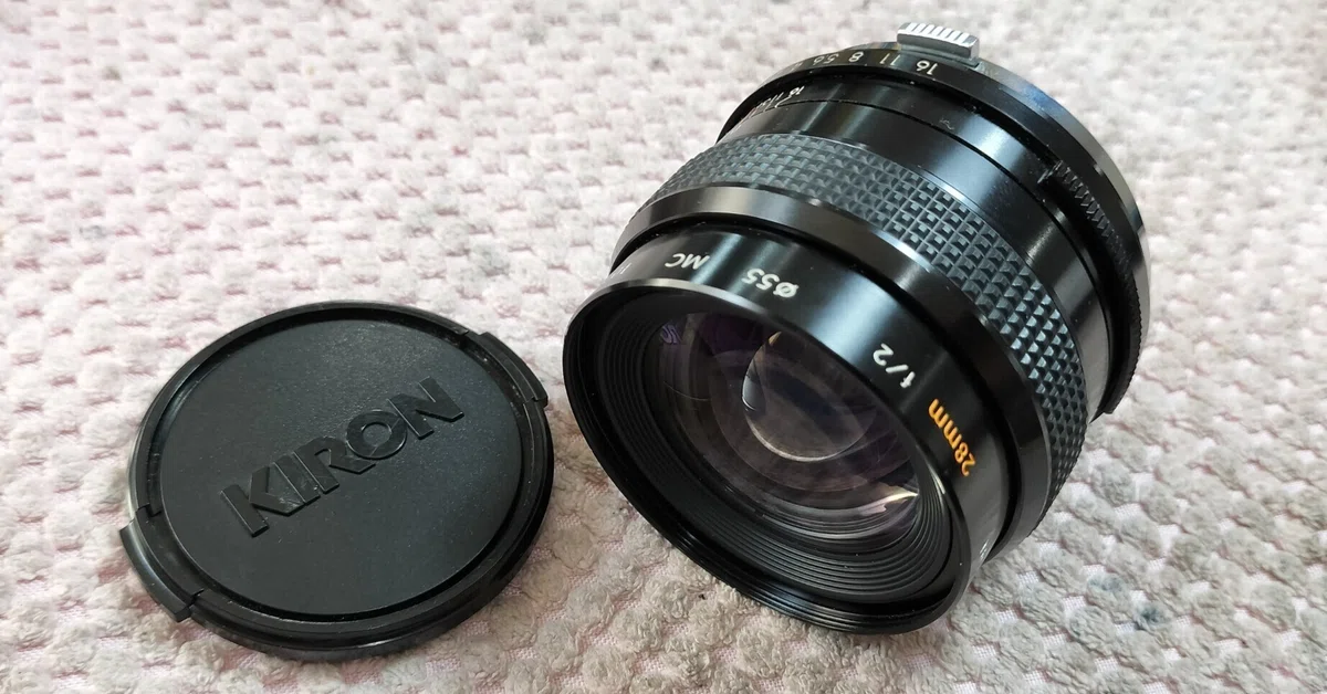 Kiron 28mm F/2の分解｜フィルムカメラ修理のアクアカメラ
