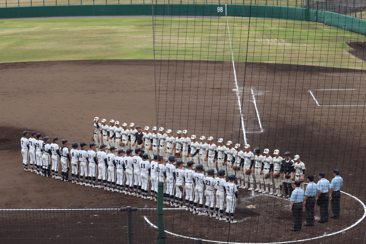 習志野高校野球部　 2025モデル 千葉県高校野球2025春大会 習志野高校vs市立船橋 選手集合と場内