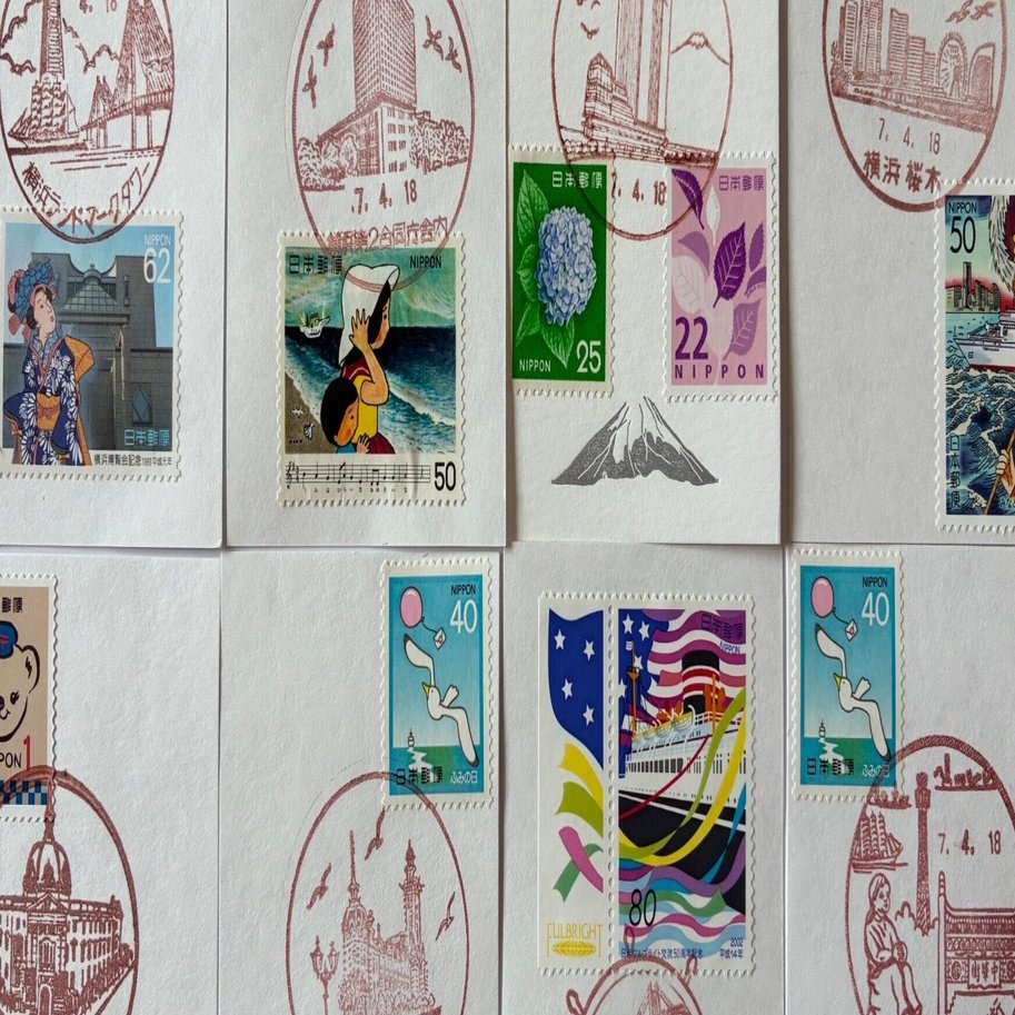 2025.4.18 横浜で風景印あつめ｜鶉