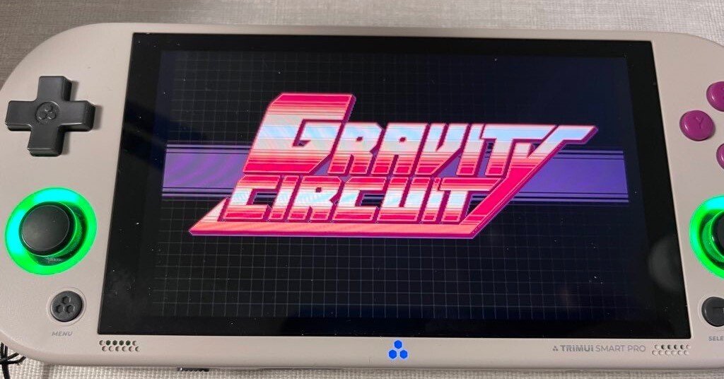 trimui smart pro、brickでportのgravity circuitを起動する