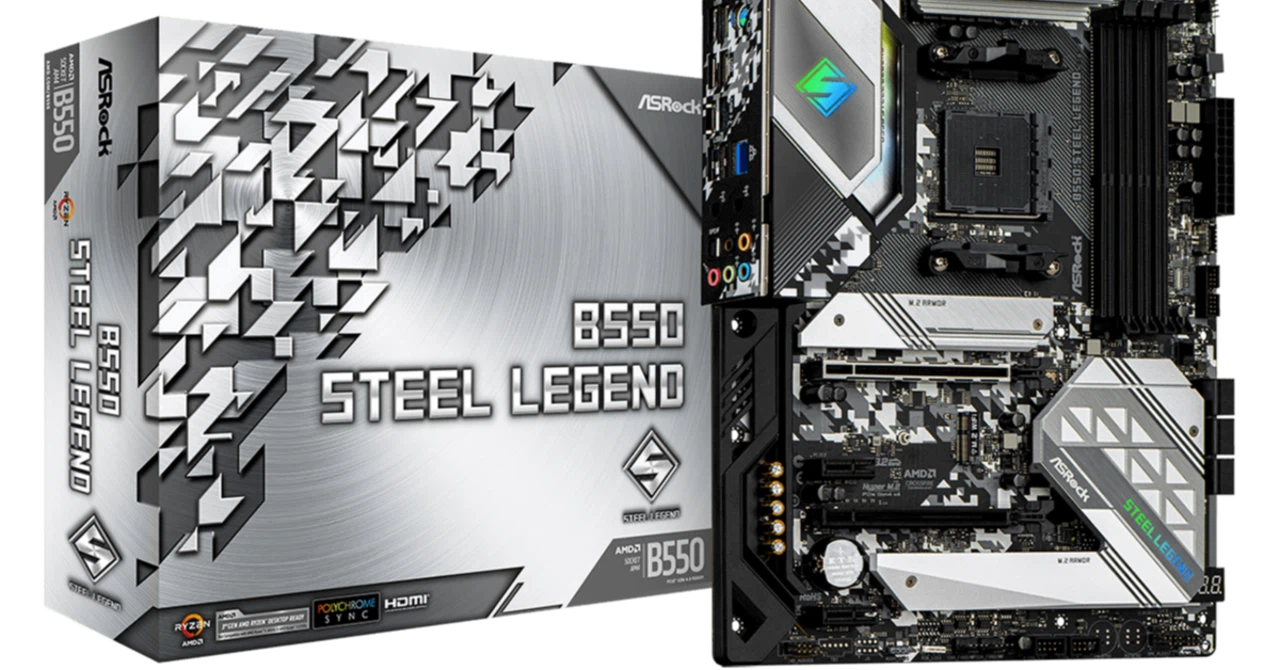 ASRock B550M Steel Legend (BIOSうpデート)|しげる ASRock B550M Steel Legend (BIOSうpデート)|しげる