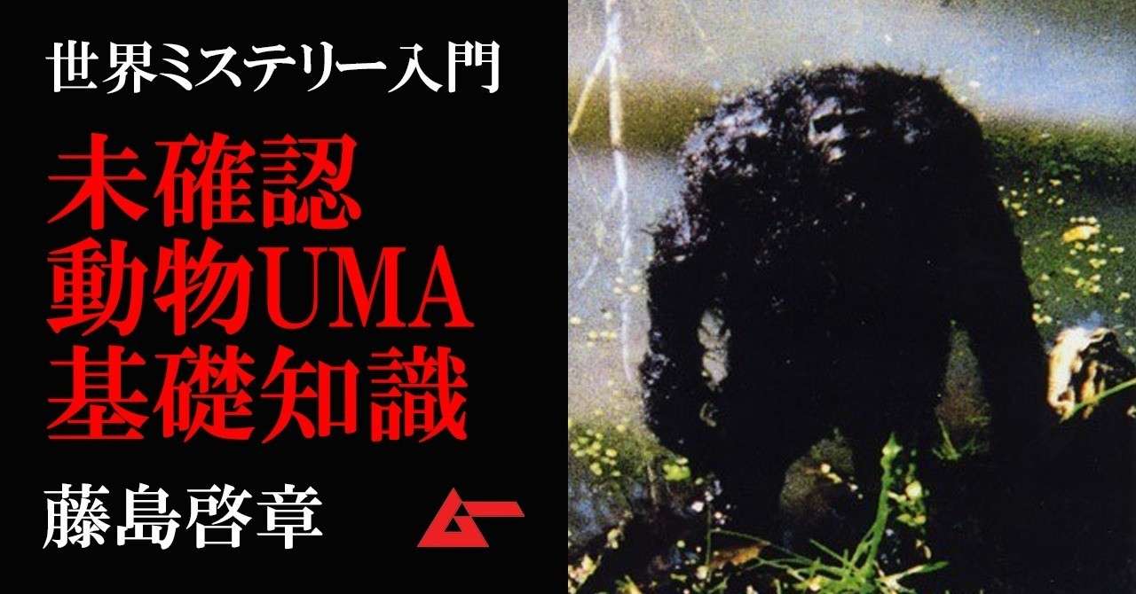 ネッシー ビッグフット チュパカブラ 未確認動物 Uma 基礎知識 世界ミステリー入門 ムーplus
