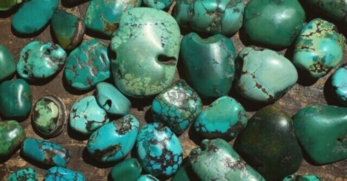 特大 チベタンターコイズ 57.2×54.1×12 送料込み