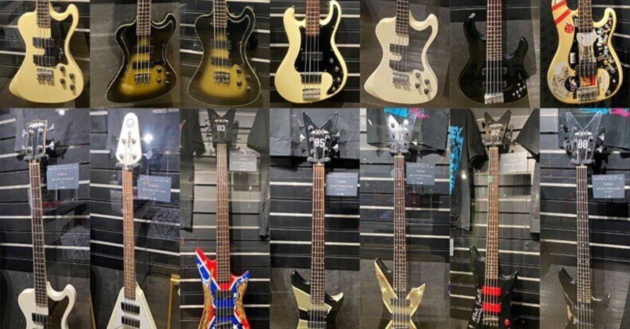 DIR EN GREY Toshiya 使用ベース(+ギター)まとめ｜べにしょうが