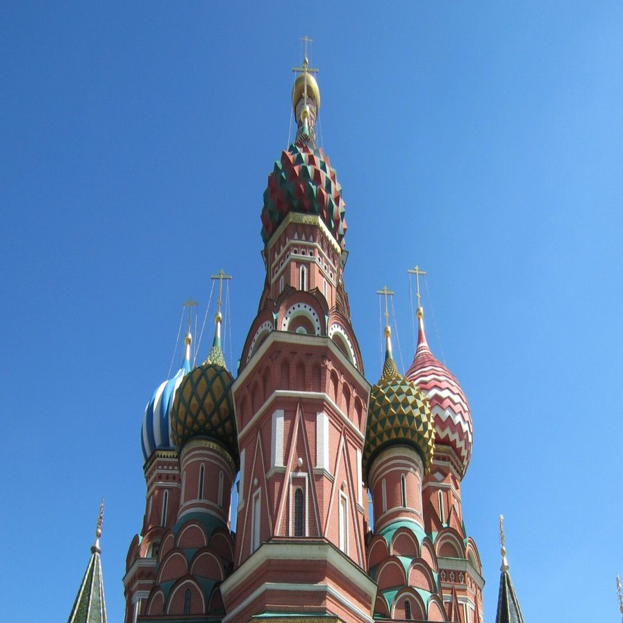 ロシア正教の教会の屋根｜チェブラーシカ