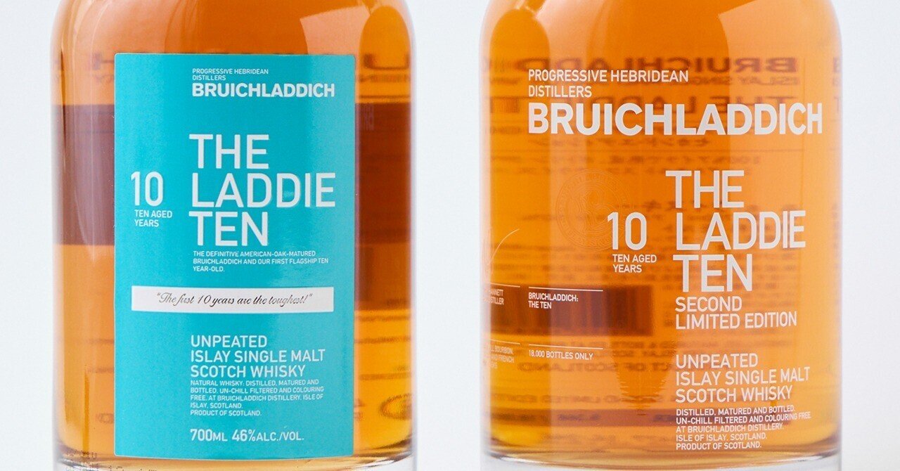 BRUICHLADDICH THE LADDIE TEN比較｜Photographer Hosono