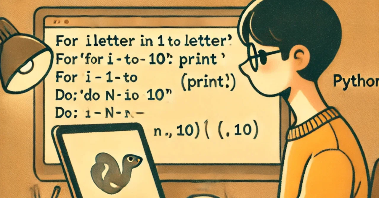 🔁 Pythonの for 文、BASICやFORTRANと全然違うかも？#14｜還暦爺さん